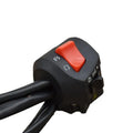 Zongshen Longxin motorcycle tricycle right seat handle switch kit with 47cm wiring