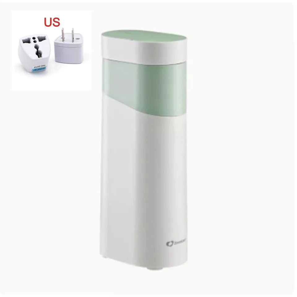 Desktop water dispenser with nano heating film in black or green colours
