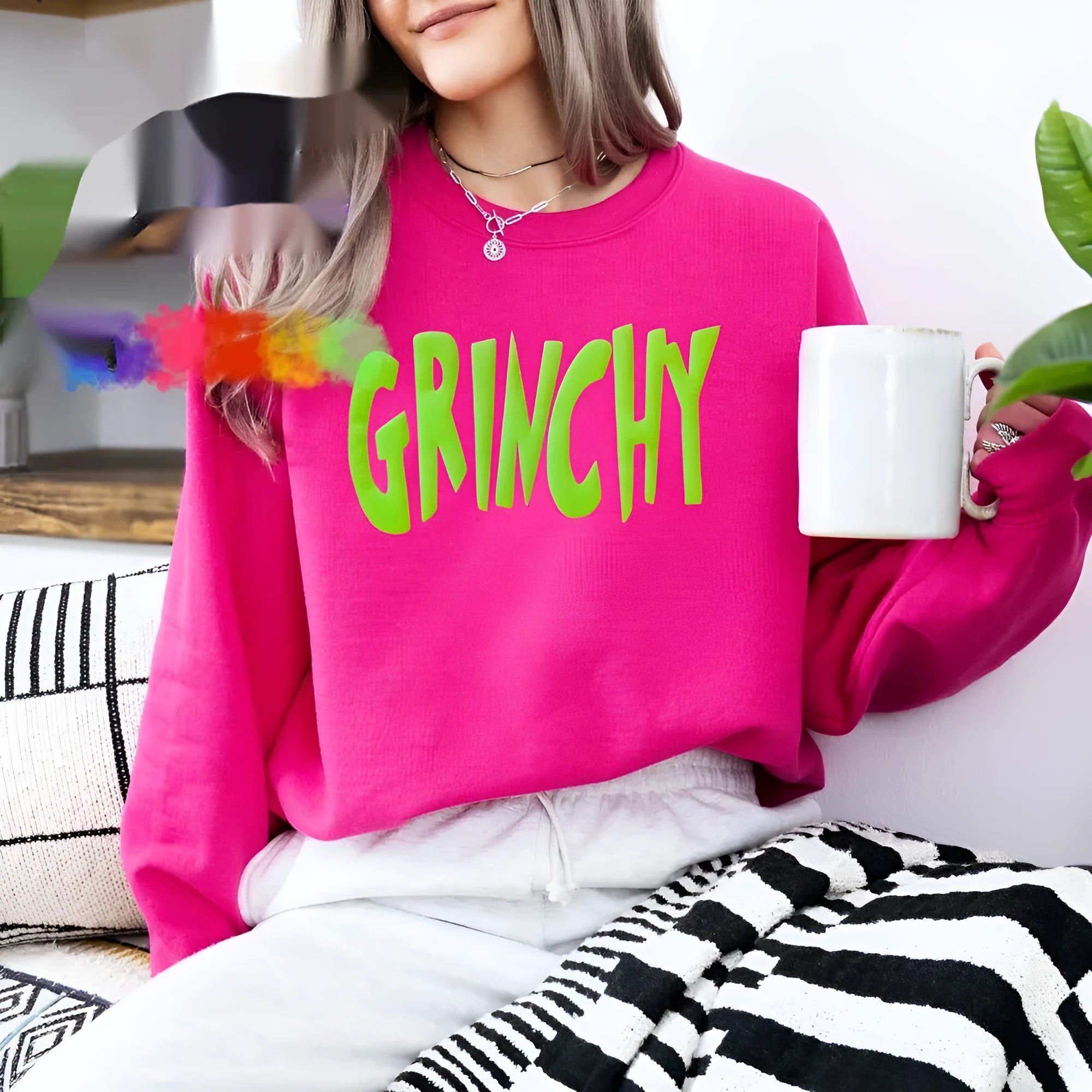 Loose-fit cotton pullover hoodie for men and women, long sleeves, non-ironing, available in sizes S to 3XL