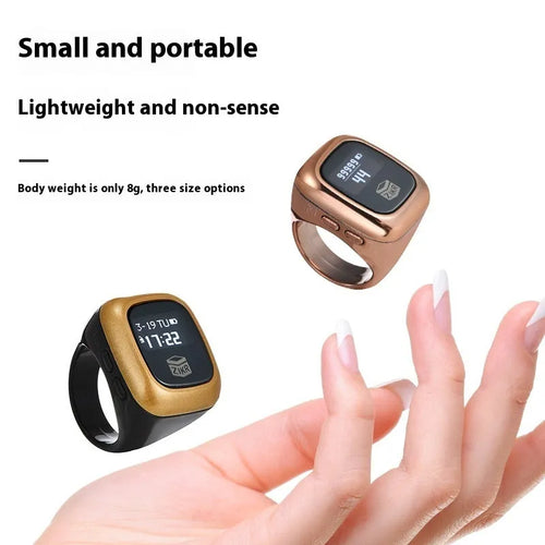 Al-fatiha Zikr electronic counter with digital display in choice of colours and sizes