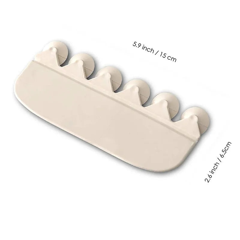 White PVC toilet training splash guard for children placed on toilet seat