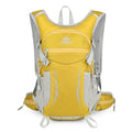 AZELA lightweight hydration backpack with breathable mesh and multiple compartments in black for outdoor sports