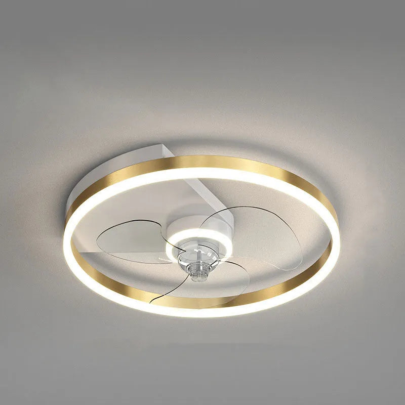 Landi modern simple Nordic style ceiling fan light for a children's bedroom in one of seven available colours.