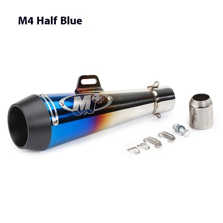 Universal M4 motorcycle exhaust pipe for large displacement bike modification