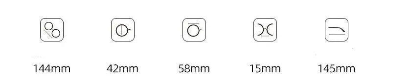 Full frame anti-blue light glasses for men, square shape, TR90 frame, yellow film PC lens, retro style