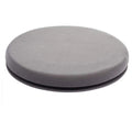 360-degree rotating car seat cushion with non-slip base and plush cloth cover