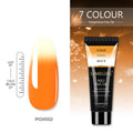 Vegetable Nail Polish Free Paper Support 15ml in 7 colours resin-based odourless nail glue