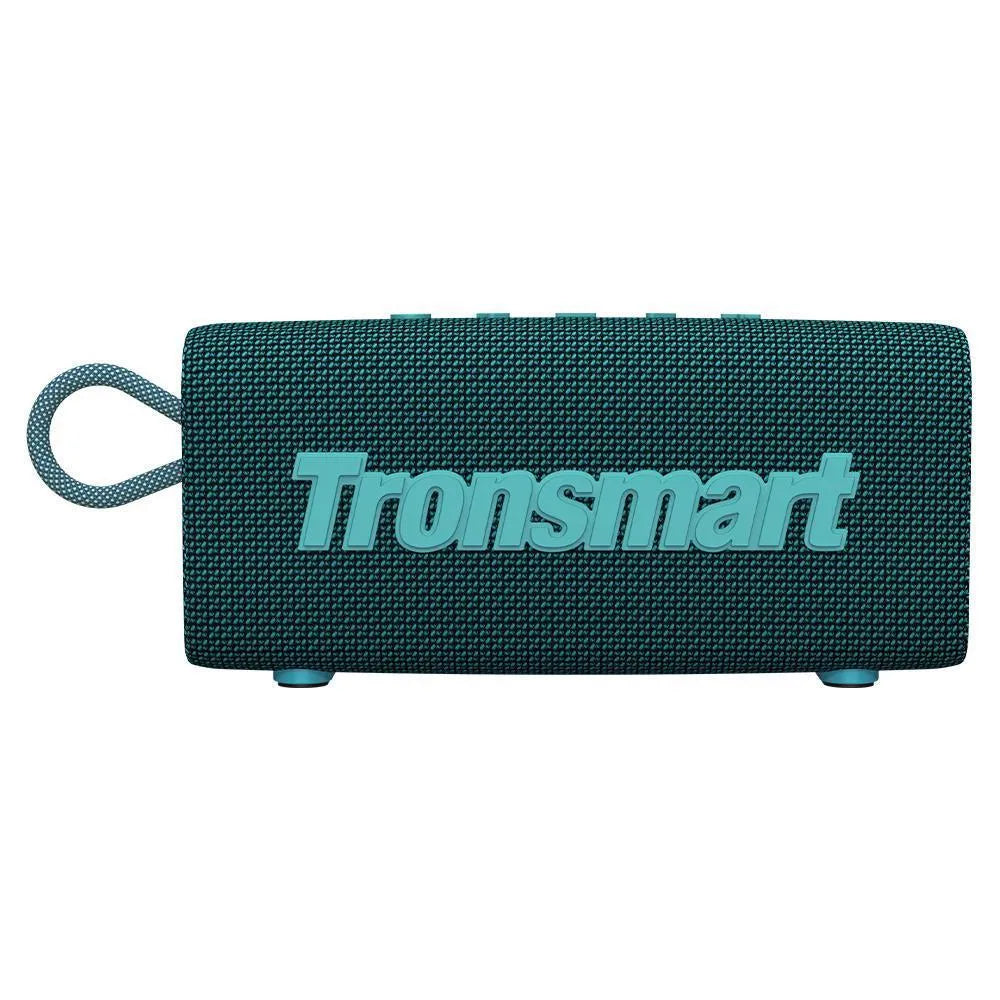 Portable waterproof Bluetooth speaker in multiple colours including camouflage, black, blue, orange, red, and grey