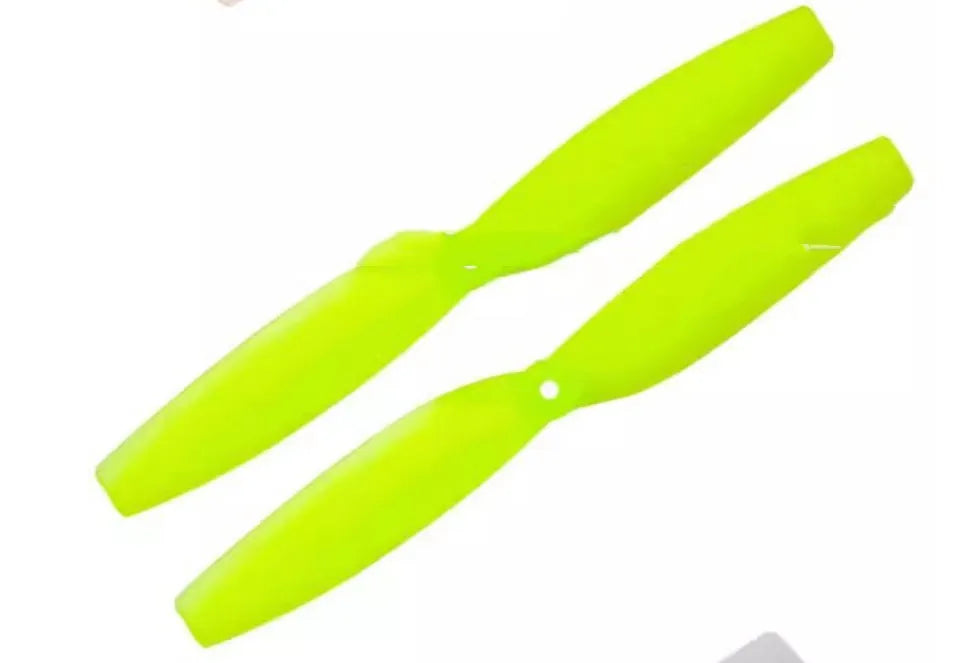 65mm two-blade PC plastic racing propeller set with positive and reverse rotation, 8 pieces