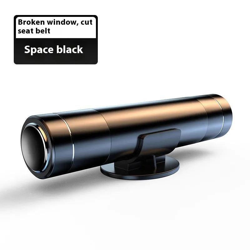 Aluminium alloy vehicle window breaking machine with pointed tip for emergency glass break