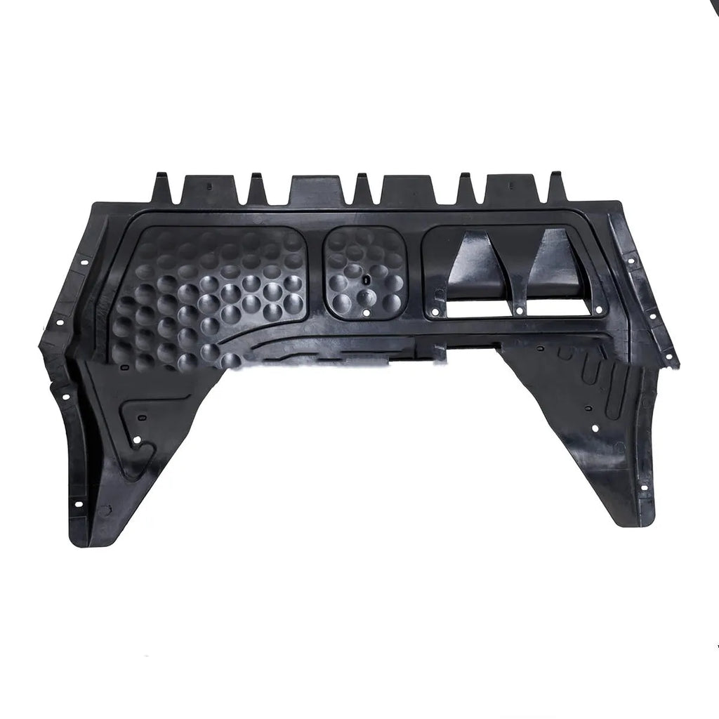 Black plastic engine lower guard plate for VW Jetta and Beetle with OEM 5C0825237D