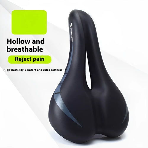 Bicycle saddle cushion with hollow design measuring 270mm by 180mm in 3147 colour