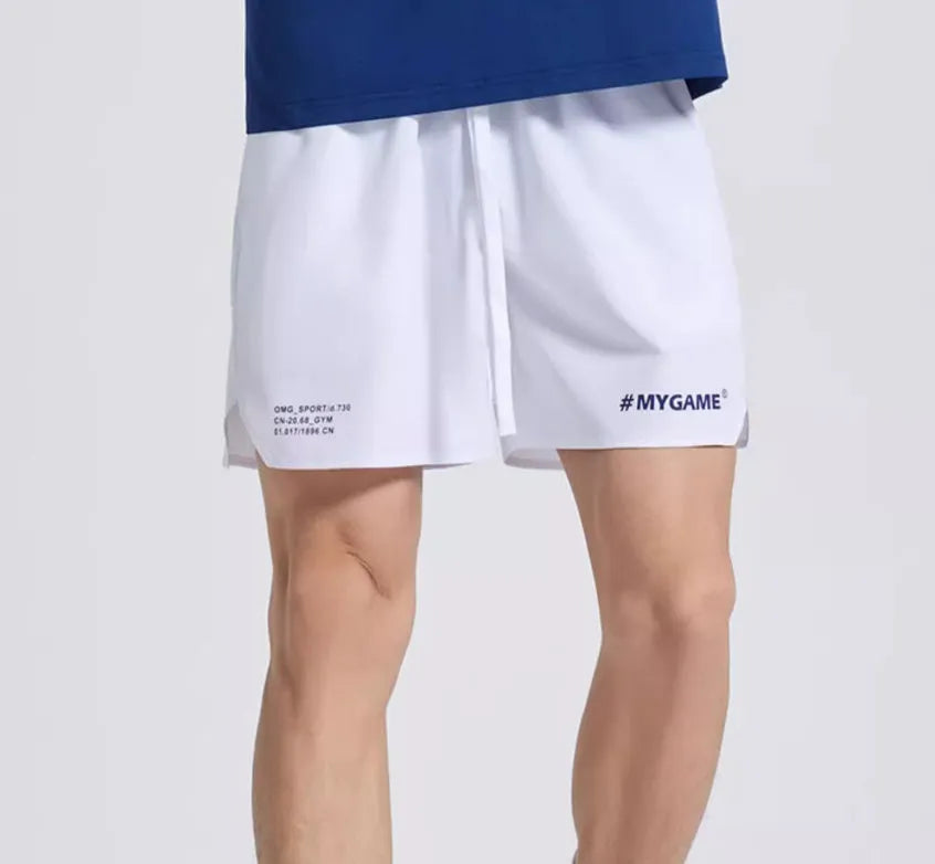 Men's training shorts in four colours with moisture-wicking fabric for sports and fitness