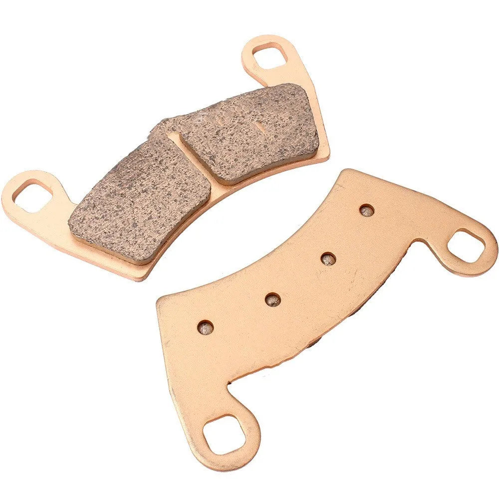 FA452 sintered brake pads for Polaris ATV and UTV vehicles showing two-piece set