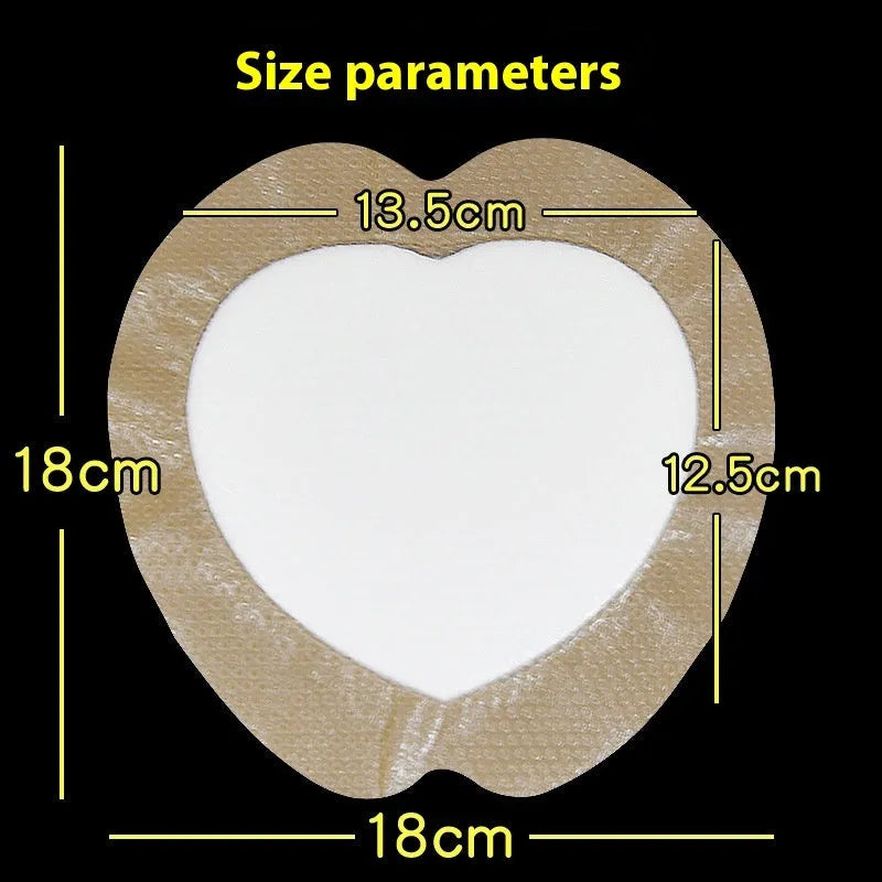 Large skin-tone silicone foam medical dressing for pressure relief and wound care