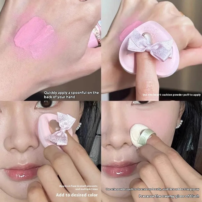 Strawberry Cupid Liquid Blush in six shades: Blush 01, 02, 03, 04, 05, and 06