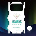 Frosted TPU protective back film for iPhone, matte finish, anti scratch, diamond invisible design