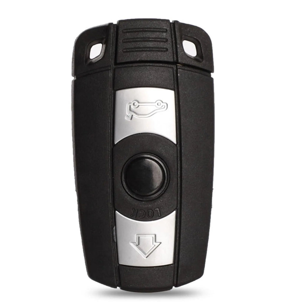 CAS3 semi-intelligent remote control car key for BMW HU92 with metal copper and plastic body