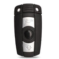 CAS3 semi-intelligent remote control car key for BMW HU92 with metal copper and plastic body
