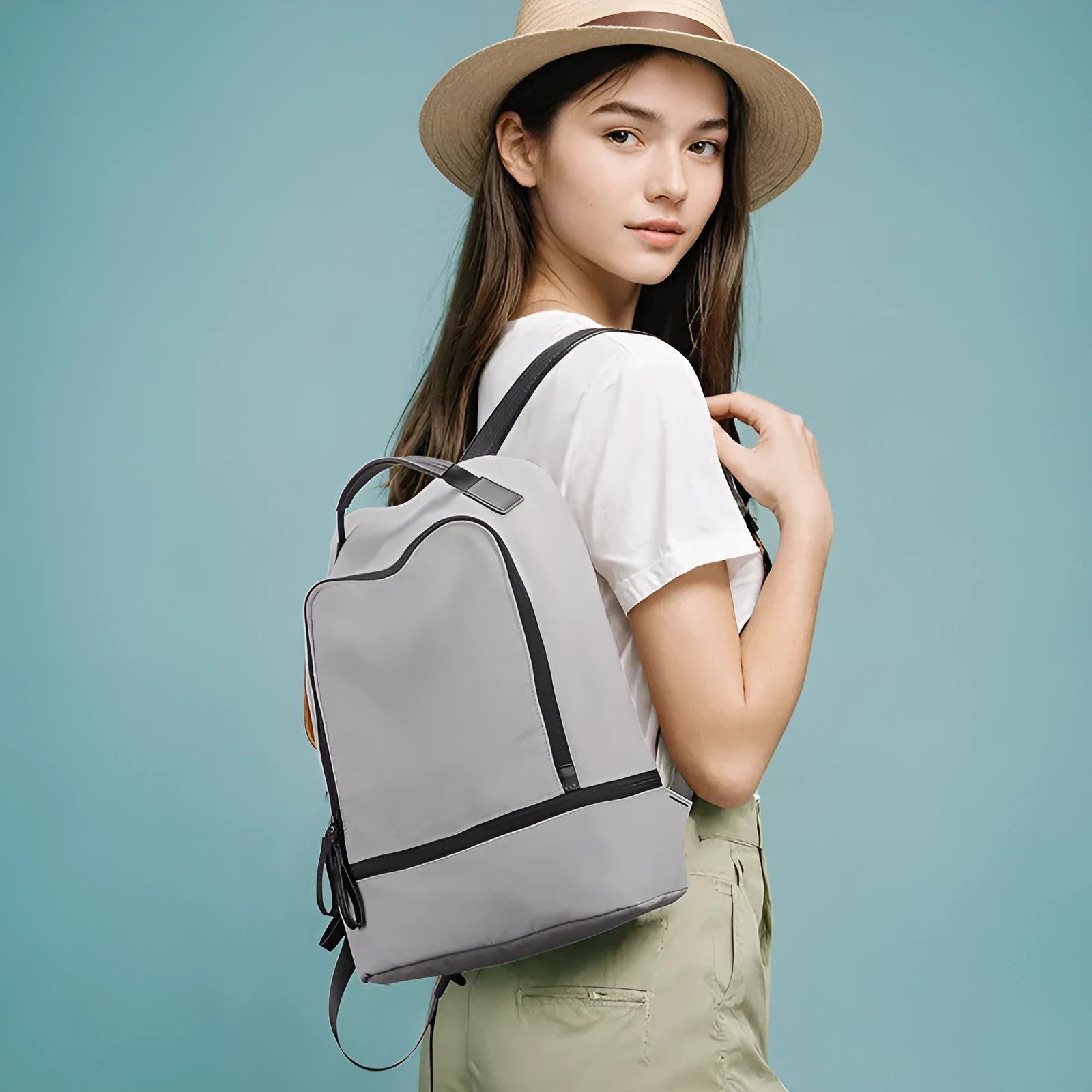 Marco Leideng light travel leisure backpack in Oxford cloth with below 20L capacity