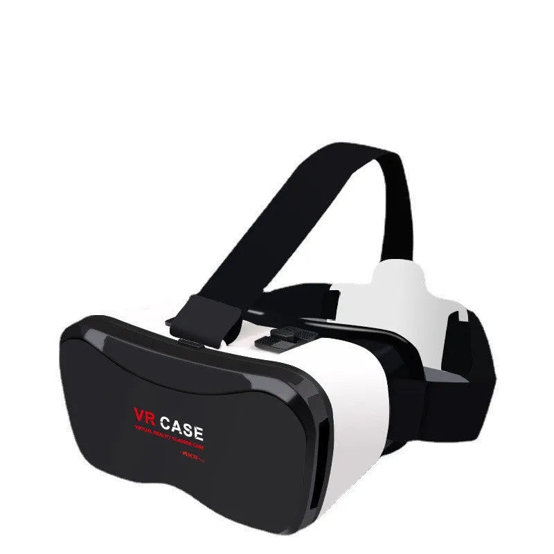 Black VR glasses head-mounted virtual reality goggles with 40mm lens for smartphones