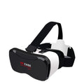 Black VR glasses head-mounted virtual reality goggles with 40mm lens for smartphones