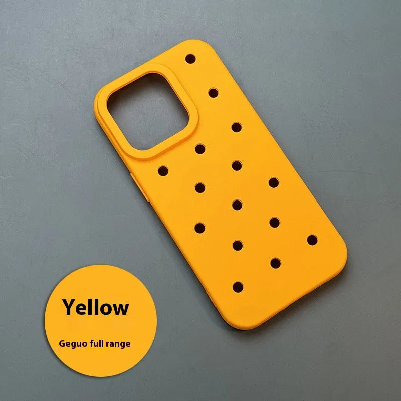 DIY heat dissipation TPU frosted phone case for iPhone 15 Pro Max in black, blue, green, yellow