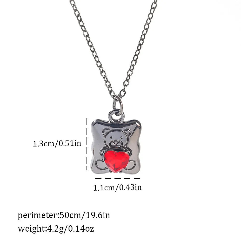 Halloween necklace with zinc alloy pendant showing bat, spider and celestial designs in electroplated colours